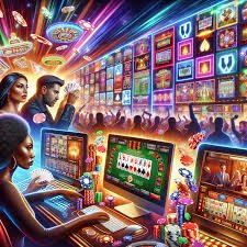 Antarmuka permainan dealer langsung pelangitoto888 dengan studio multi-kamera